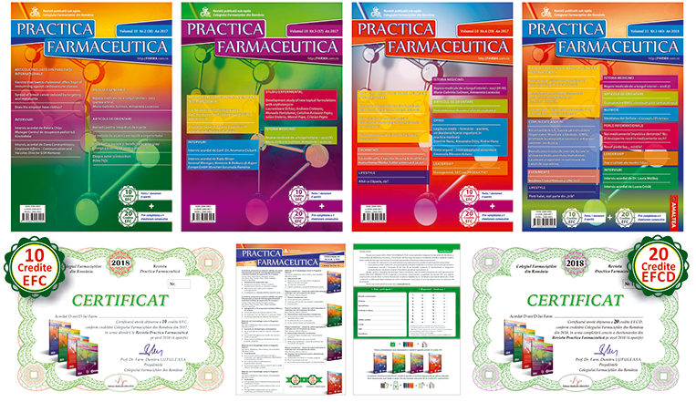 Revista Practica Farmaceutica - Credite EFC - EFCD